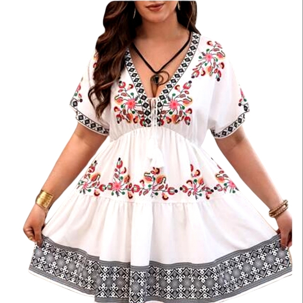 Sundance Bohemian Embroidered Tunic